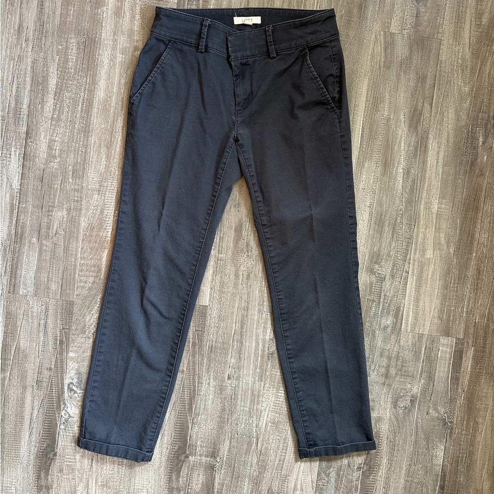 LOFT Gray Denim Pants